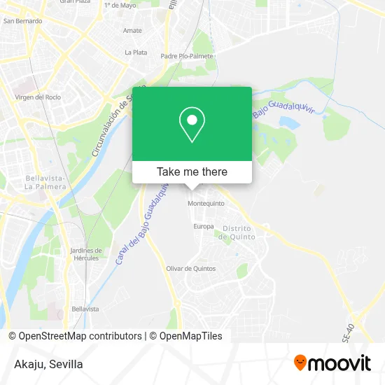 Akaju map