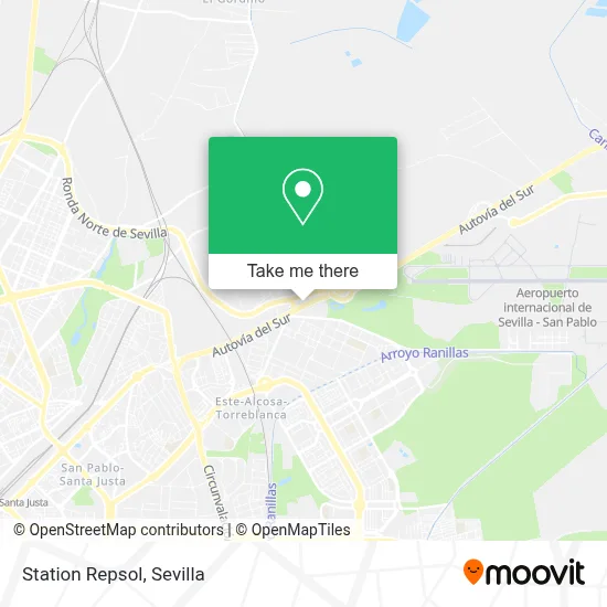 Station Repsol map