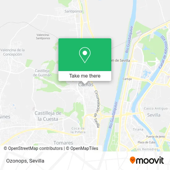 Ozonops map