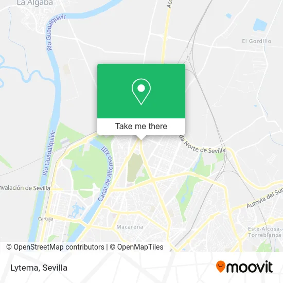 Lytema map