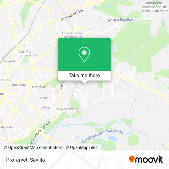 Profarvet map
