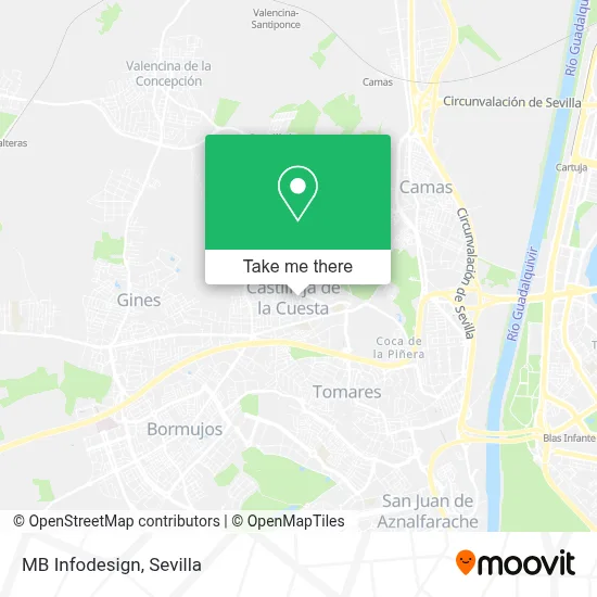 MB Infodesign map