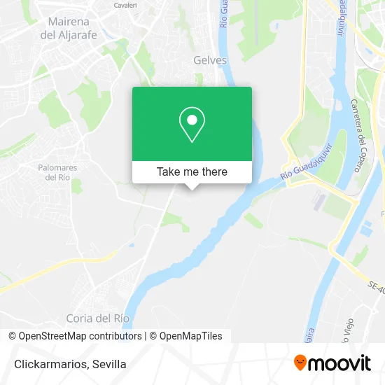 Clickarmarios map