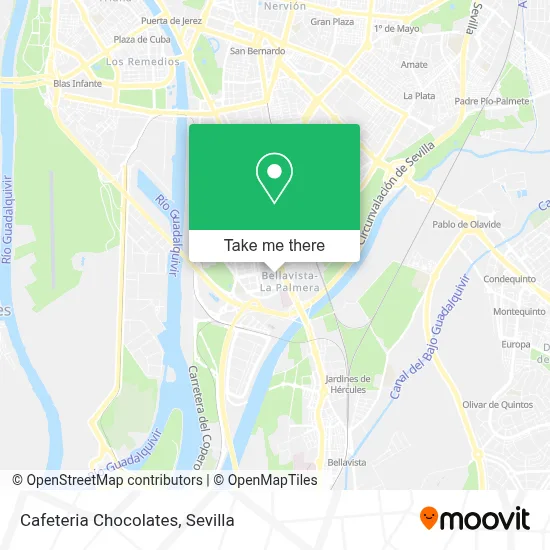 Cafeteria Chocolates map