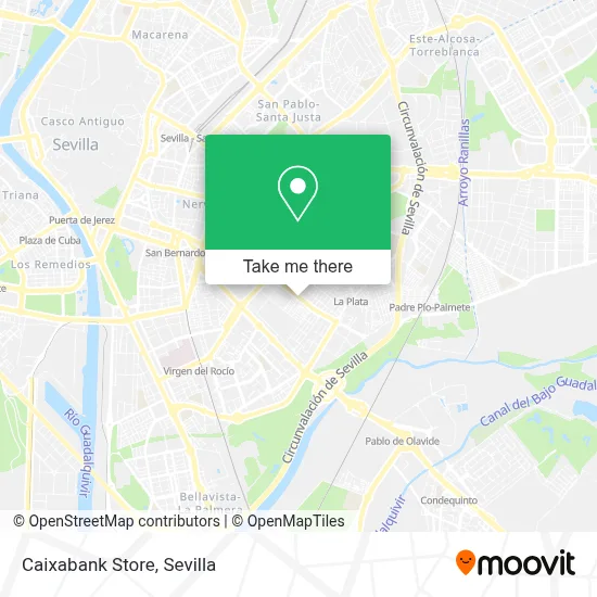 Caixabank Store map