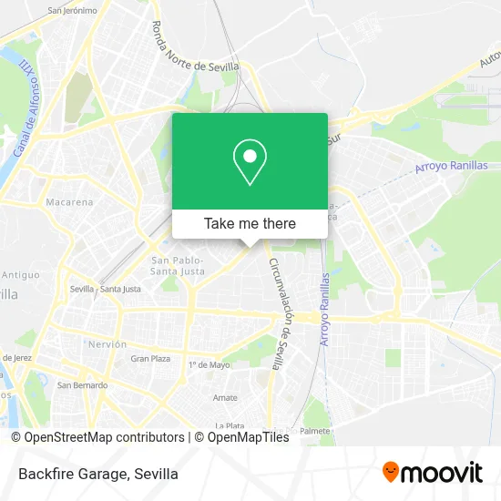 Backfire Garage map