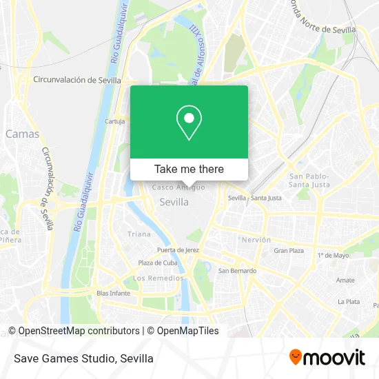Save Games Studio map