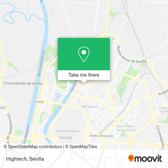 Hightech map