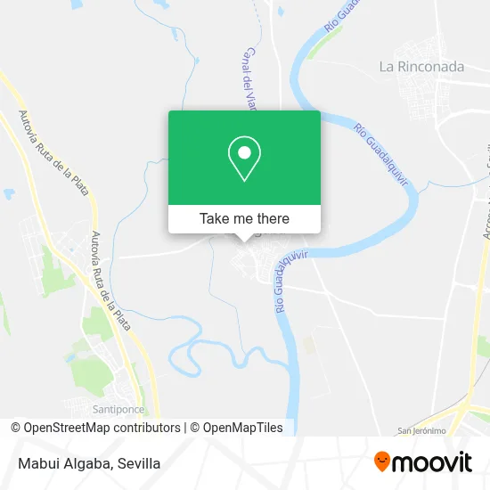 Mabui Algaba map