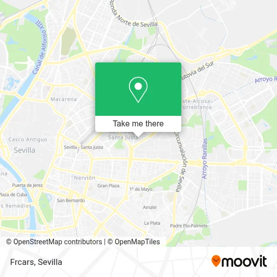 Frcars map