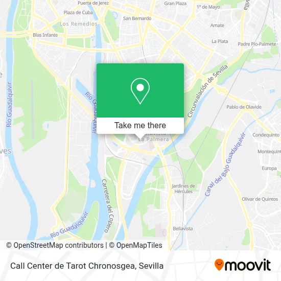 Call Center de Tarot  Chronosgea map