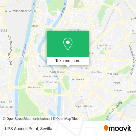 mapa Ups Access Point