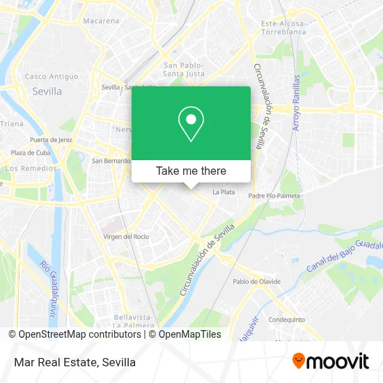 Mar Real Estate map