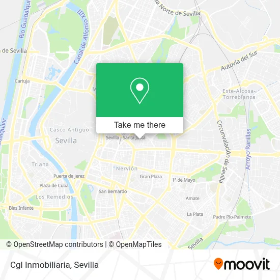 Cgl Inmobiliaria map