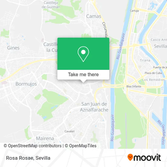 Rosa Rosae map