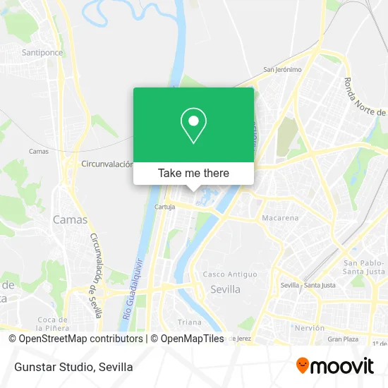 Gunstar Studio map