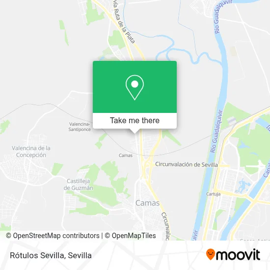 Rótulos Sevilla map
