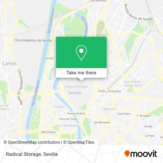 Radical Storage map