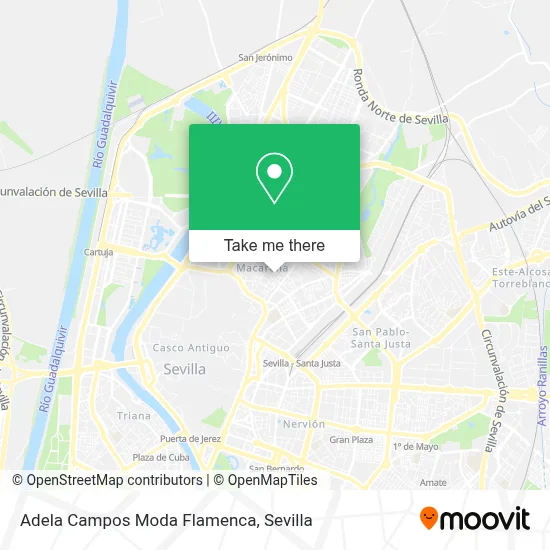 Adela Campos Moda Flamenca map
