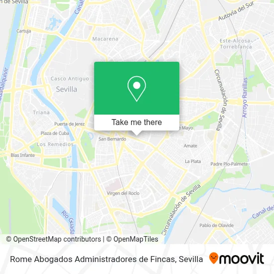 Rome Abogados Administradores de Fincas map