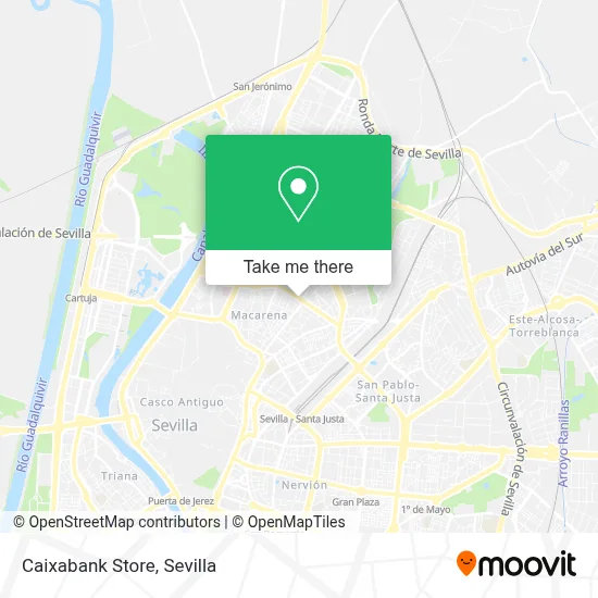 Caixabank Store map