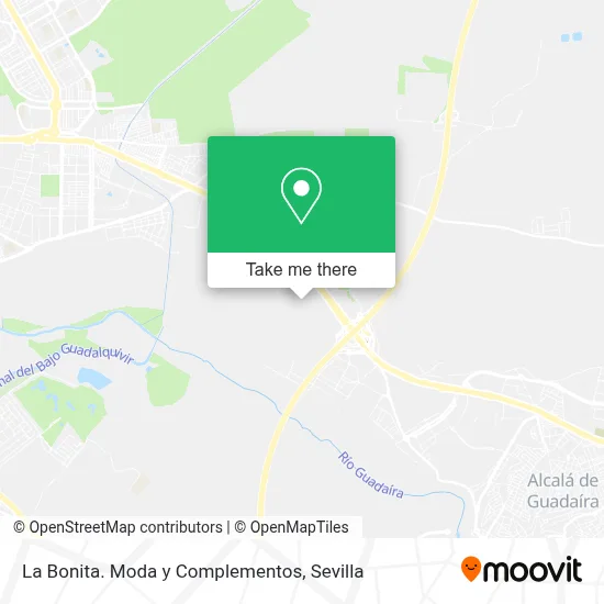 La Bonita. Moda y Complementos map