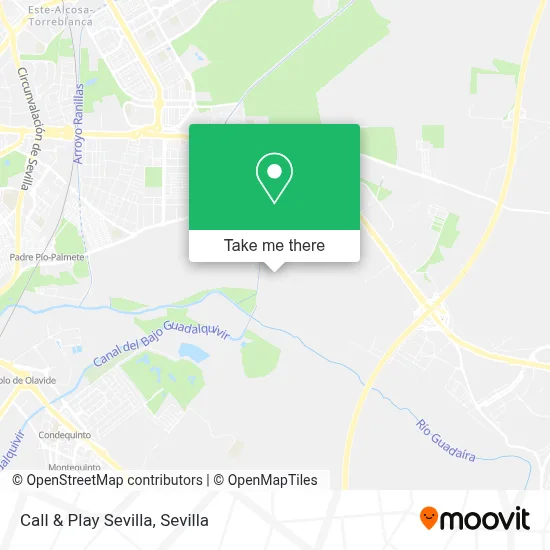 Call & Play Sevilla map