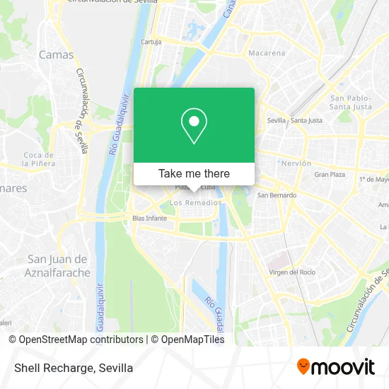 Shell Recharge map