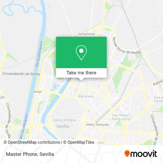 Master Phone map