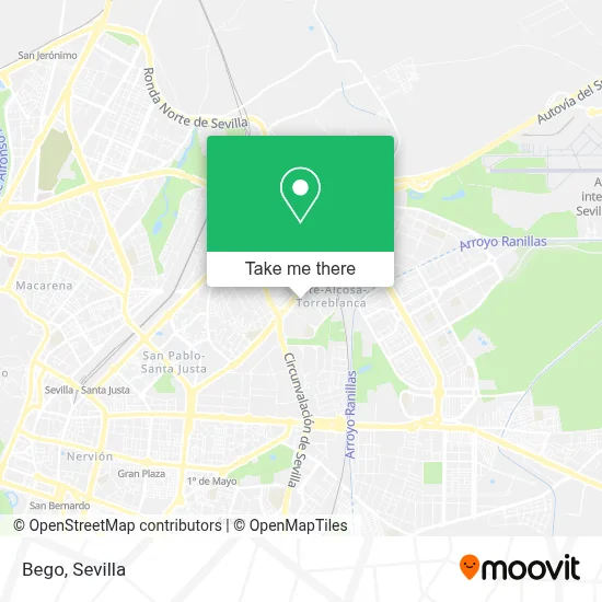 Bego map