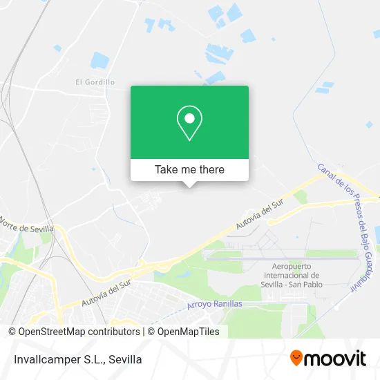 Invallcamper S.L. map