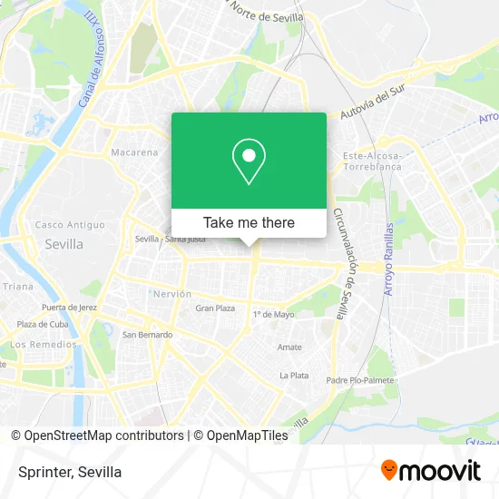 Sprinter map