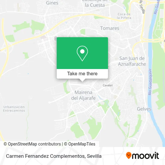 Carmen Fernandez Complementos map