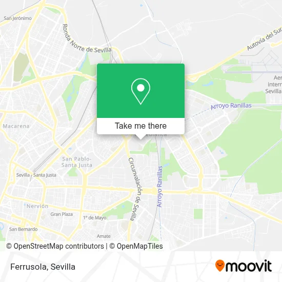 Ferrusola map