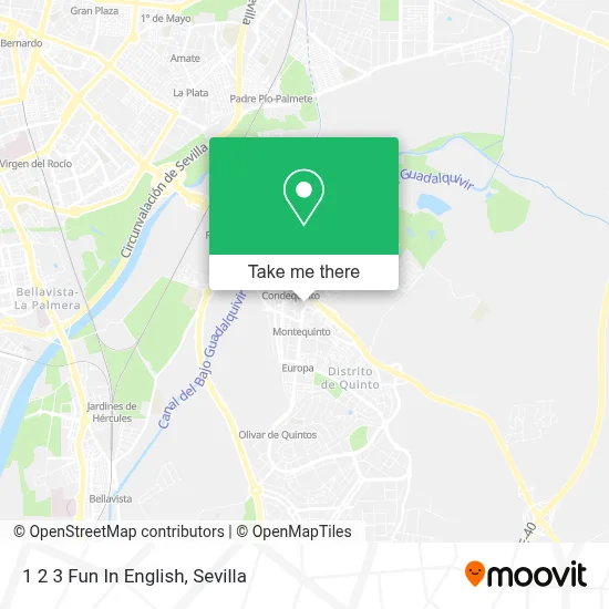 1 2 3 Fun In English map