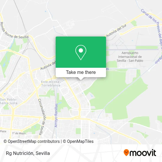 Rg Nutrición map