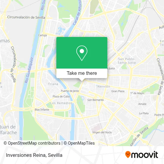 Inversiones Reina map
