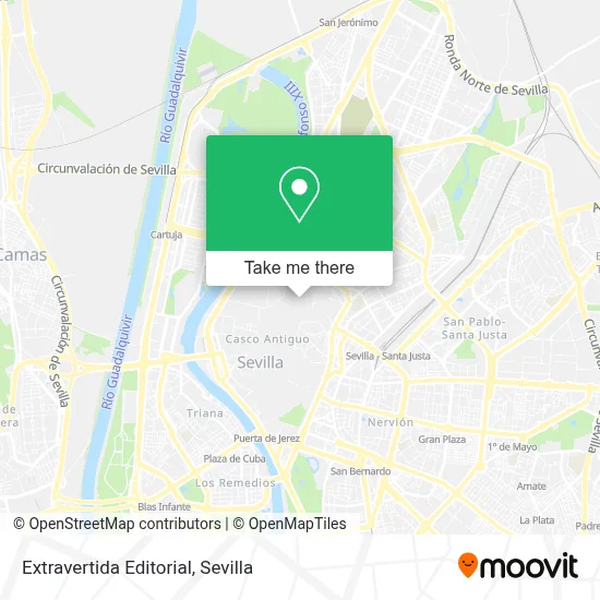 Extravertida Editorial map
