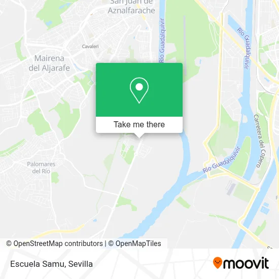 Escuela Samu map