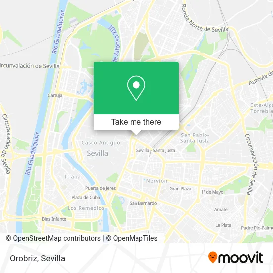 Orobriz map