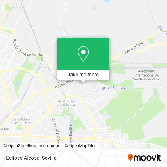 Eclipse Alcosa map