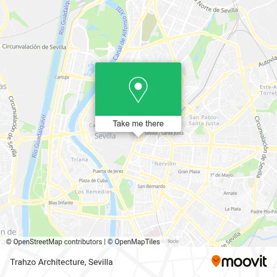 Trahzo Architecture map