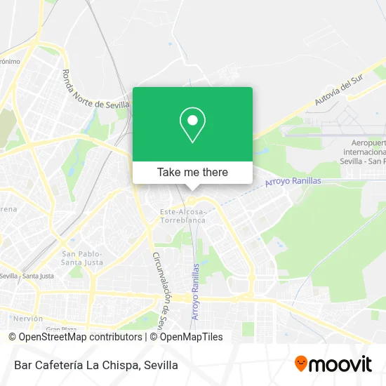 Bar Cafetería La Chispa map