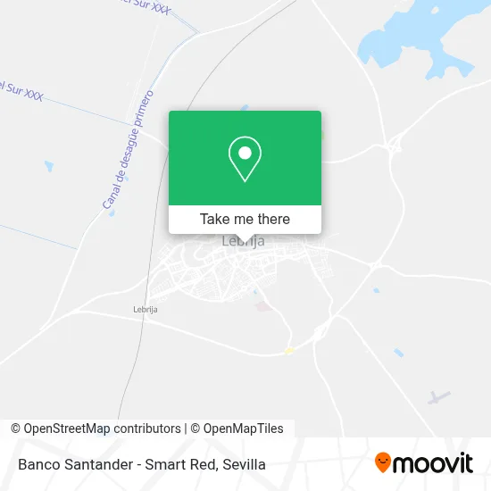 Banco Santander - Smart Red map
