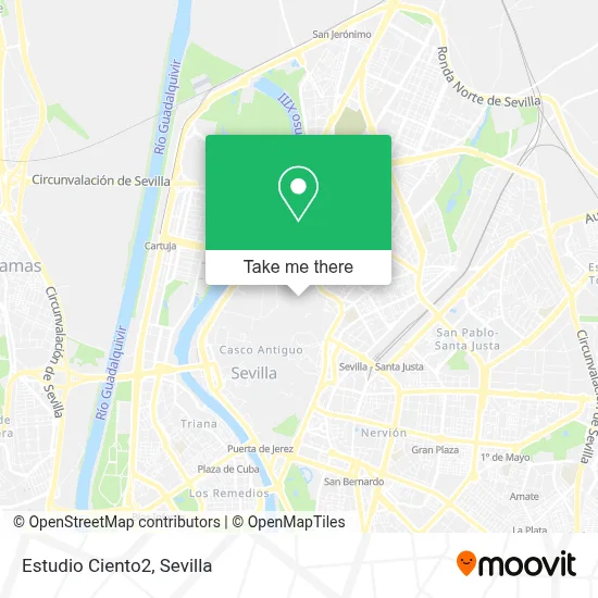 Estudio Ciento2 map