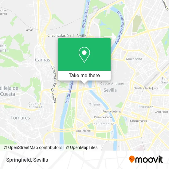 Springfield map