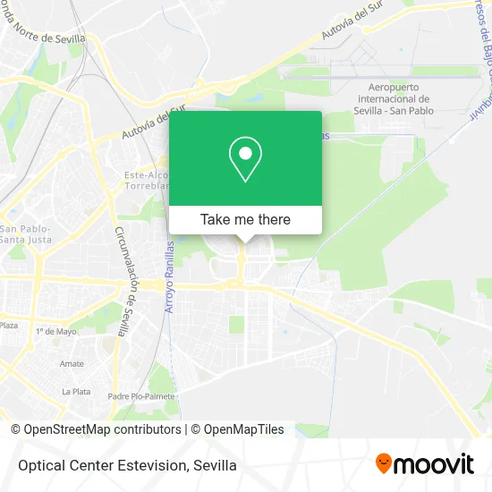 Optical Center Estevision map