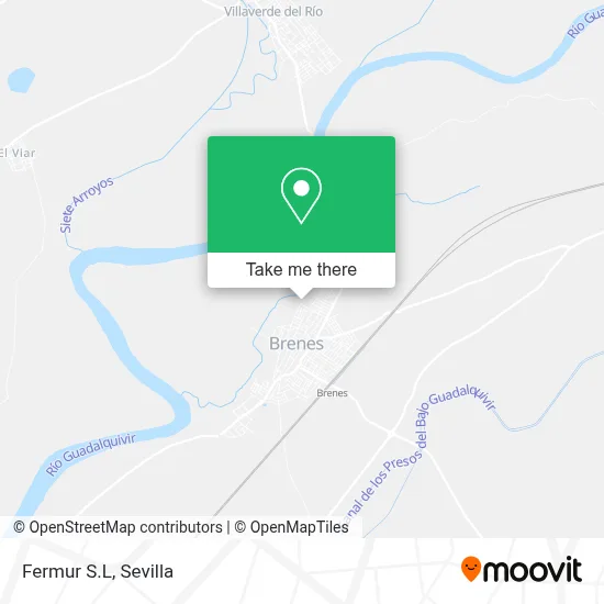 Fermur S.L map