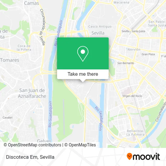 Discoteca Em map