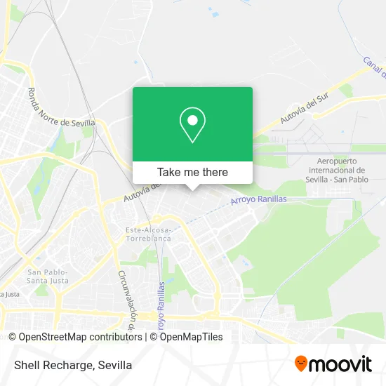 Shell Recharge map